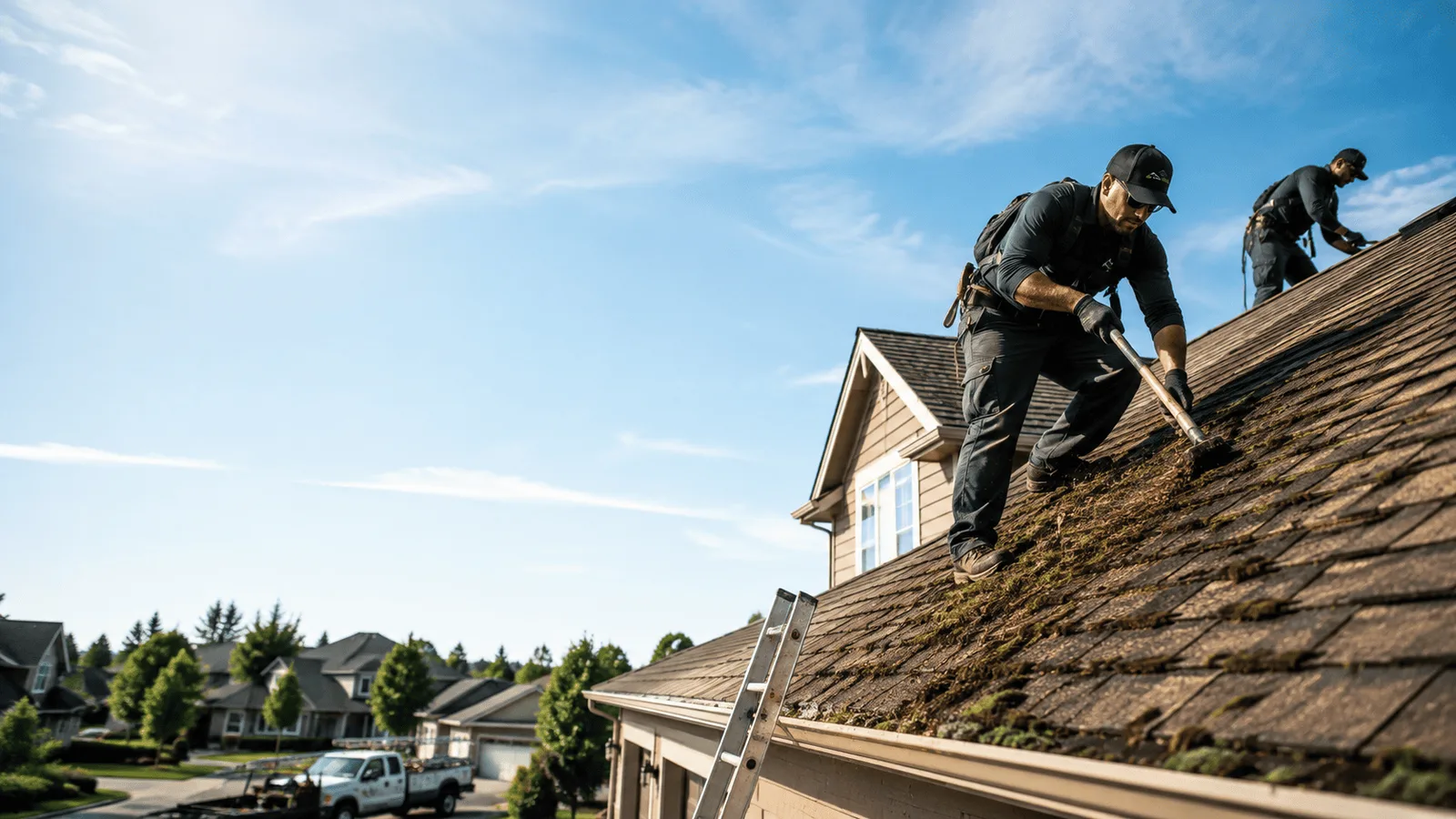 Roof Moss Removal in Needles, CA near me